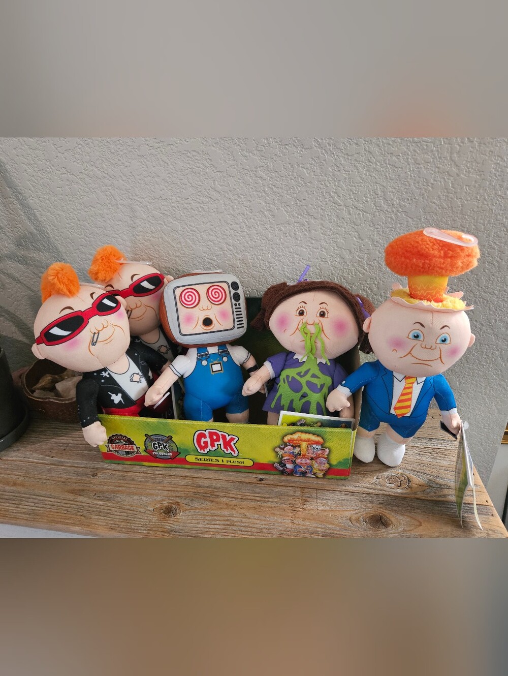 GPK Garbage Pail Kids Plush Doll Set